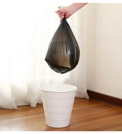 Pro Et Discount Lot 500 sacs poubelle à déchet Rouleaux de 20L 30L 50L 100L 110L 130L Litres Taille - 20L-NOIR