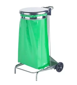 Pro Et Discount Lot 500 sacs poubelle à déchet Rouleaux de 20L 30L 50L 100L 110L 130L Litres Taille - 110L-VERT