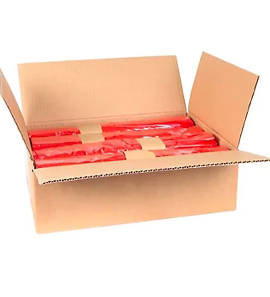 Pro Et Discount Lot 500 sacs poubelle à déchet Rouleaux de 20L 30L 50L 100L 110L 130L Litres Taille - 50L-ROUGE