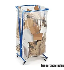 Pro Et Discount Lot 500 sacs poubelle à déchet Rouleaux de 20L 30L 50L 100L 110L 130L Litres Taille - 100L-TRANSP Best