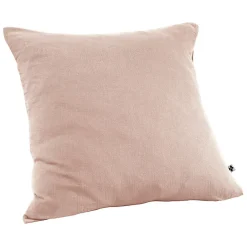 Meubletmoi Lot 2 taies d'oreillers 60x60 cm double gaze de coton rose - PEPA 1 New