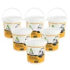 Ti'Pi Lot 6 x entretien biologique pour urinoir sans eau en pot de 175 lingettes - Produit 2 en 1 - Nettoyant et détartrant Clearance