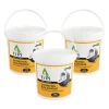 Ti'Pi Lot 3 x entretien biologique pour urinoir sans eau en pot de 175 lingettes - Produit 2 en 1 - Nettoyant et détartrant