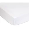 Domiva Lot de 2 draps housse en jersey (70x140 cm - Vert) Clearance