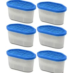 Juanio Lot de 6 déshumidificateur pour l'humidité, absorbeur d'humidité 180 gr, capacité 350 ml - L 15 x Profondeur 8.5 x Hauteur 8.5 cm Online