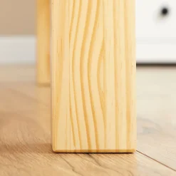 Idimex Lot de 2 lits superposables 80x190 cm RINO en pin massif, vernis naturel Hot