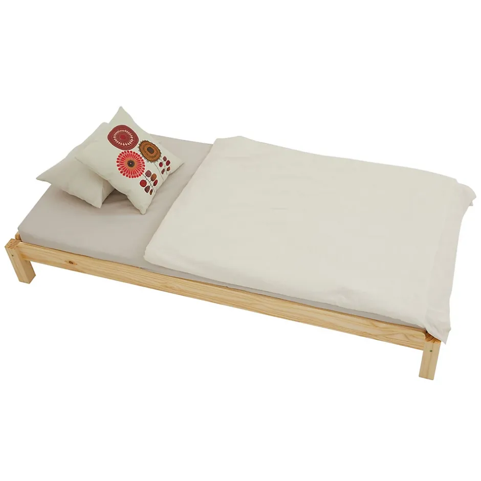 Idimex Lot de 2 lits superposables 80x190 cm RINO en pin massif, vernis naturel Hot