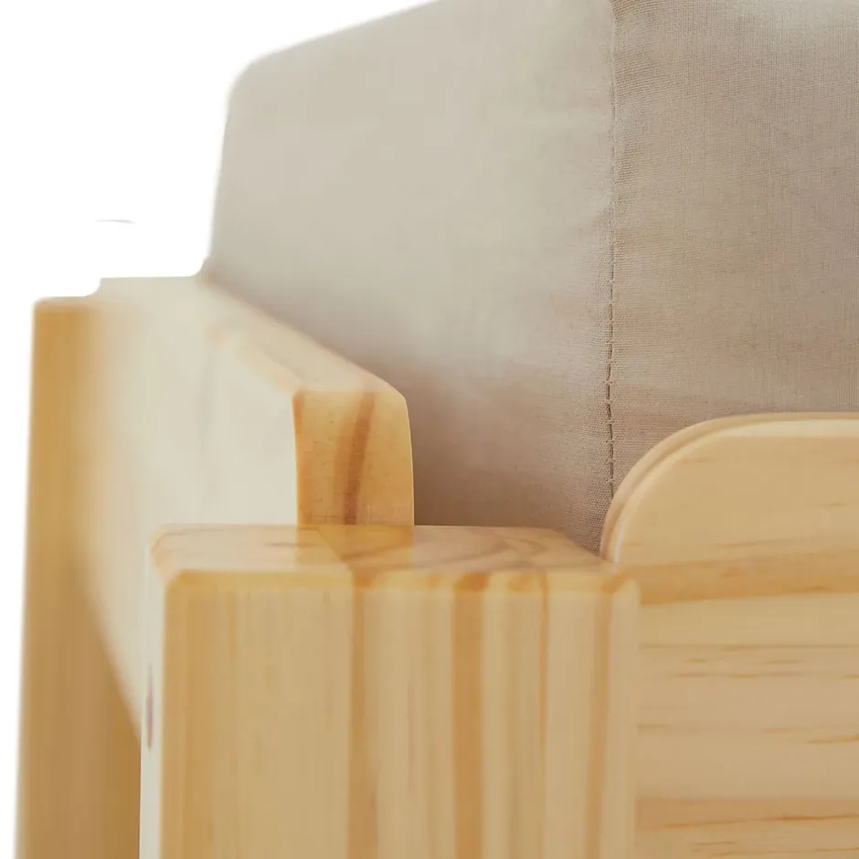 Idimex Lot de 2 lits superposables 80x190 cm RINO en pin massif, vernis naturel Hot