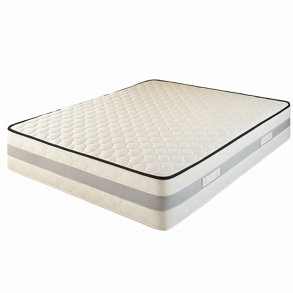 King Of Dreams Lot de 2 Matelas 100x200 Mousse à Mémoire de Forme 50 Kg/m3 + Poli Lattex Indéformable - Soutien Ferme - Hauteur 23 cm 100 200 Kin