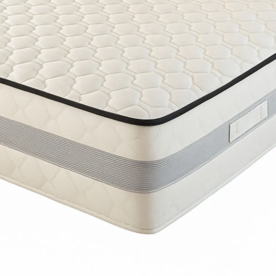 King Of Dreams Lot de 2 Matelas 100x200 Mousse à Mémoire de Forme 50 Kg/m3 + Poli Lattex Indéformable - Soutien Ferme - Hauteur 23 cm 100 200 Kin