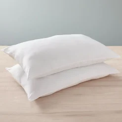 Blanreve Lot de 2 oreillers 45 x 70 cm Blanrêve Gamme "Douceur" traité Anti Acarien Soft & care