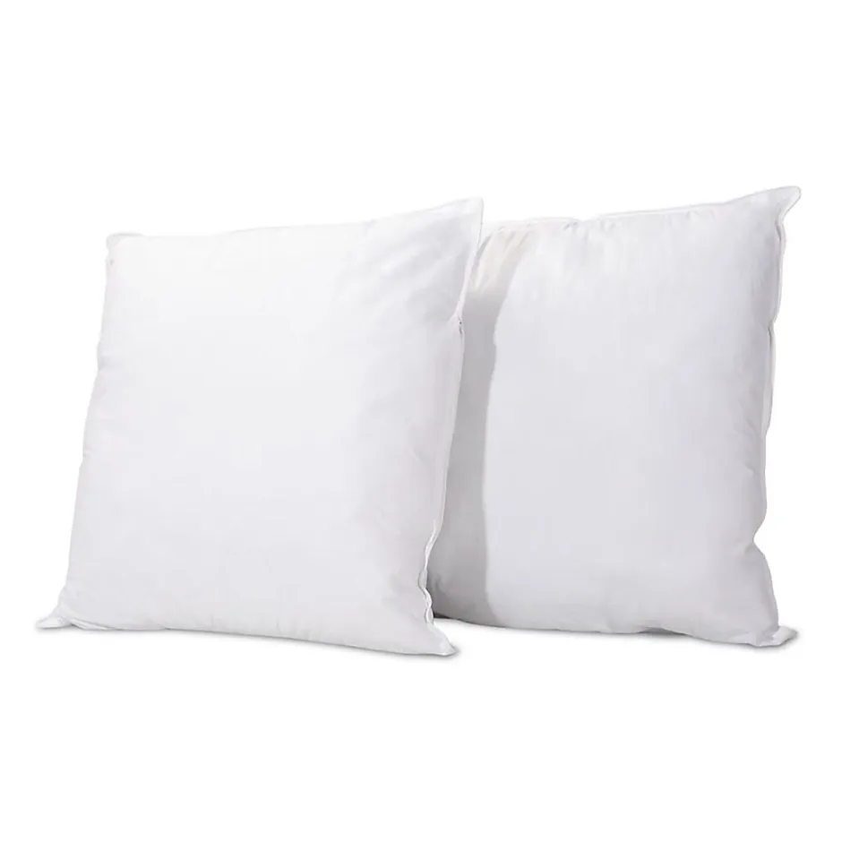 Bellecour Lot de 2 oreillers Alaska 60x60 cm Fibres creuses polyester Clearance