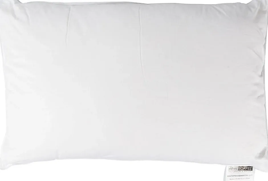 Homescapes Lot de 2 oreillers en soie de mûriers, 50 x 75 cm - Online