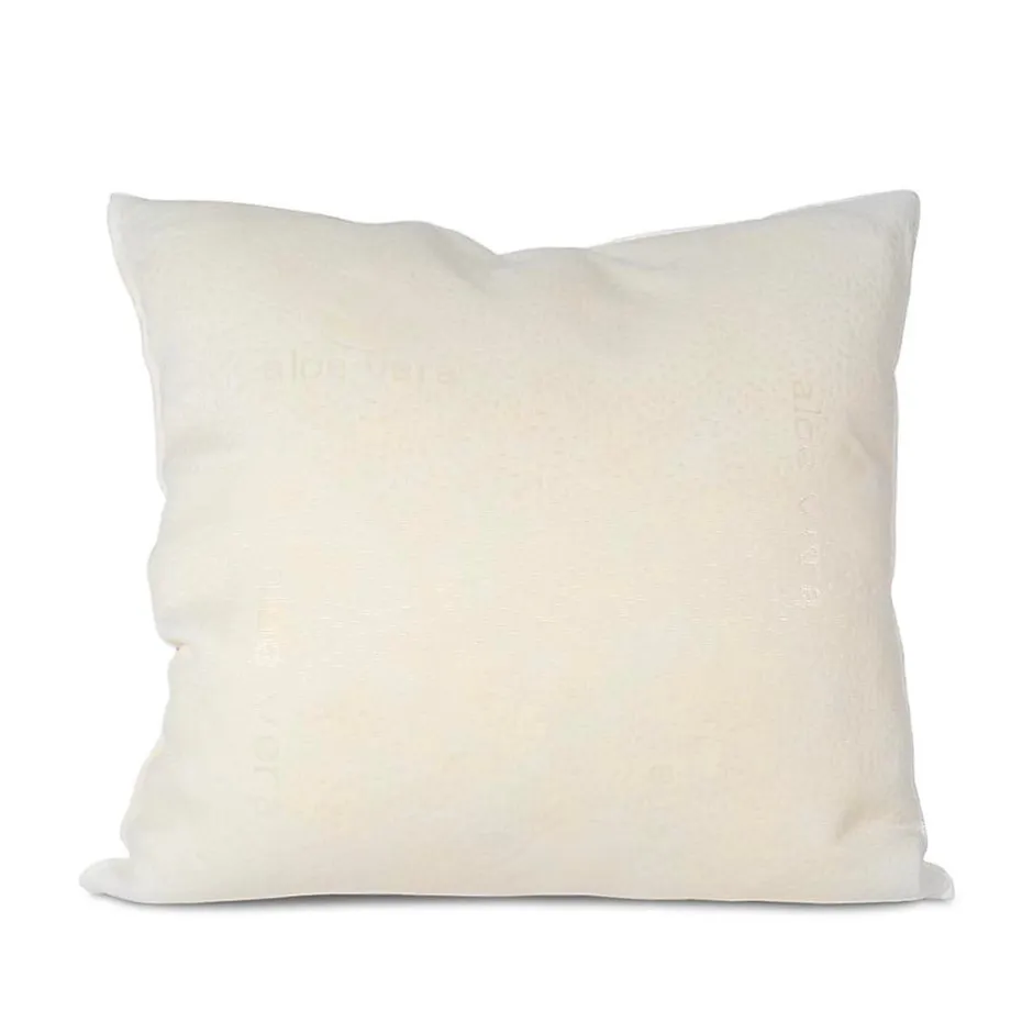 Olympe Literie Lot de 2 oreillers Flocons 60x60 cm Mémoire de forme