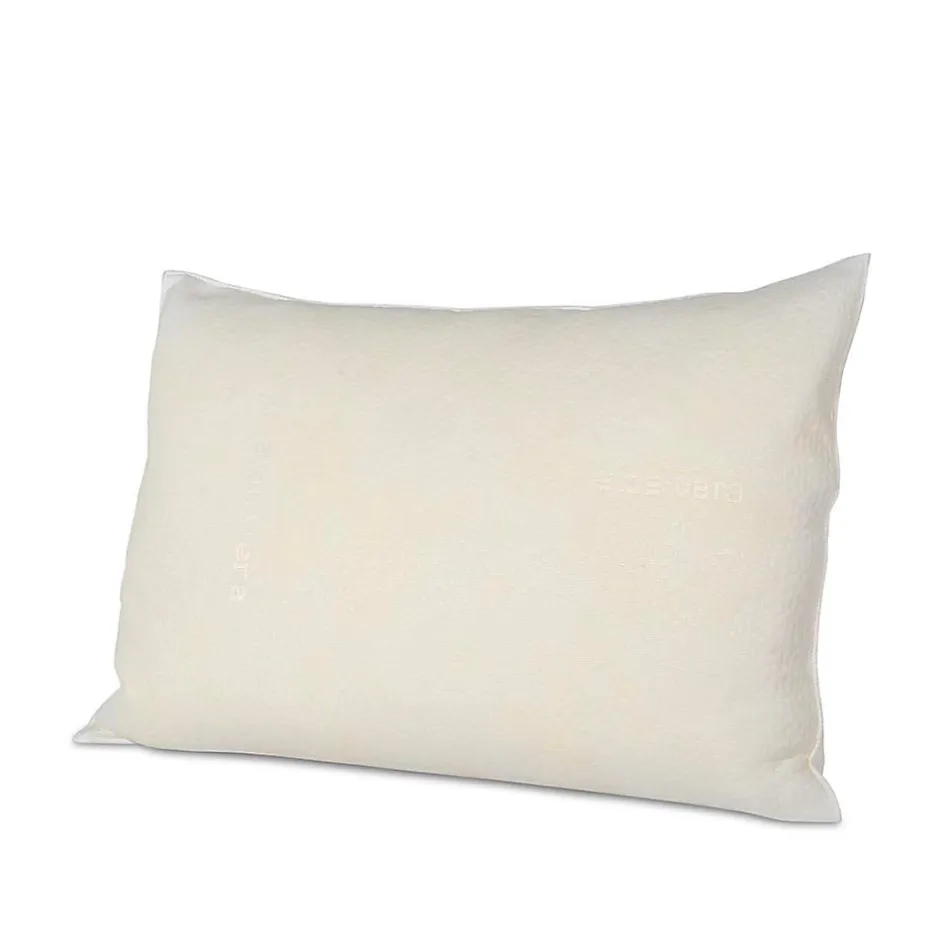 Olympe Literie Lot de 4 oreillers Flocons 30x50 cm Mémoire de forme