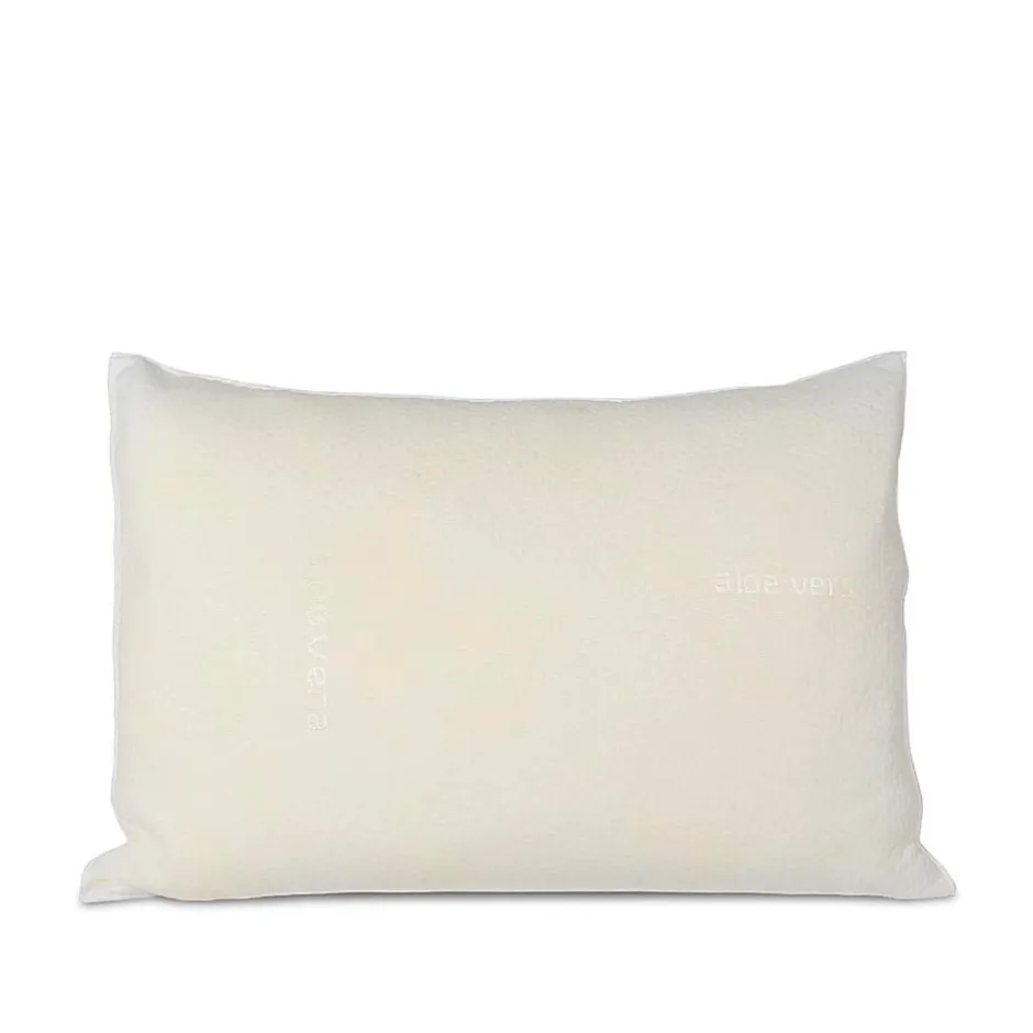 Olympe Literie Lot de 4 oreillers Flocons 50x70 cm Mémoire de forme