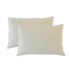 Olympe Literie Lot de 2 oreillers Flocons 50x70 cm Mémoire de forme