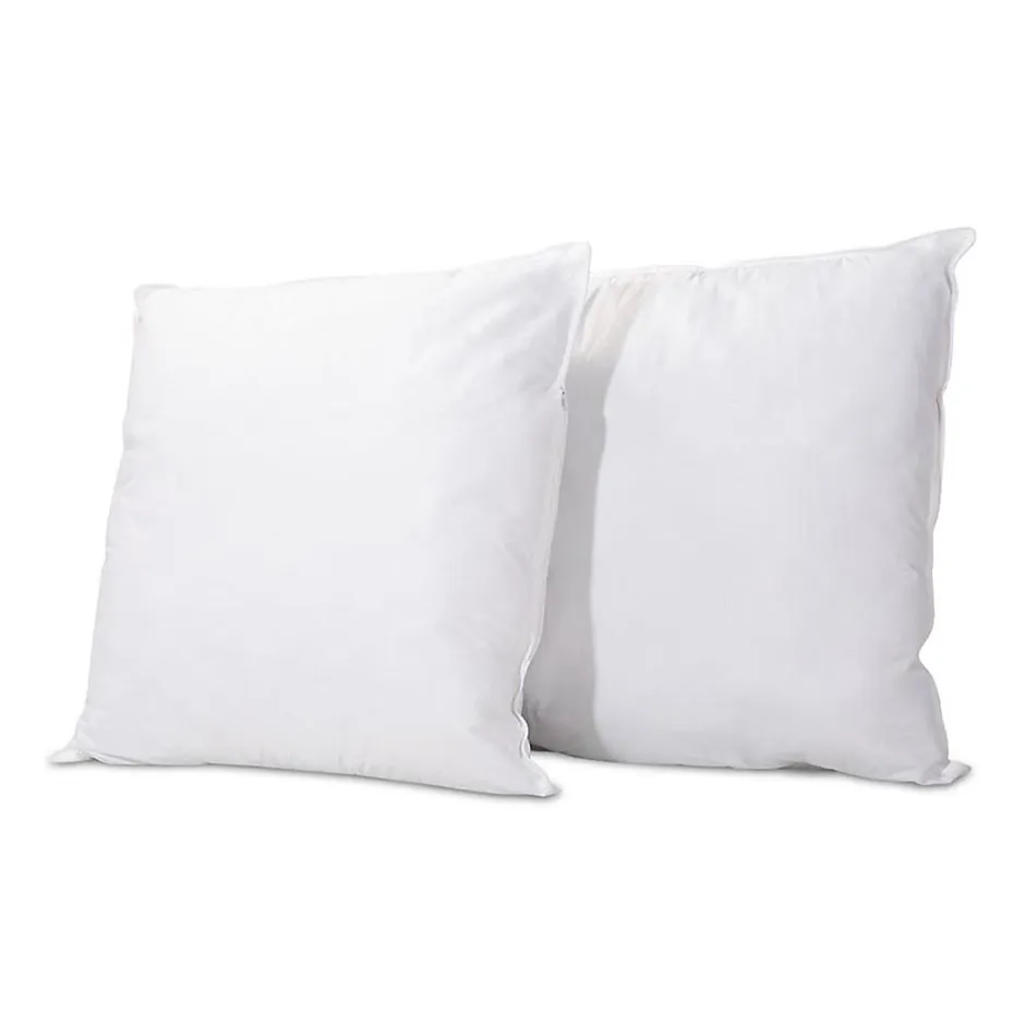 Bellecour Lot de 2 oreillers Grand Palace 60x60 cm Fibres creuses polyester
