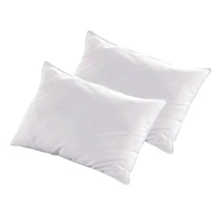 Bellecour Lot de 2 oreillers Luxotel 40x60 cm Fibres creuses polyester