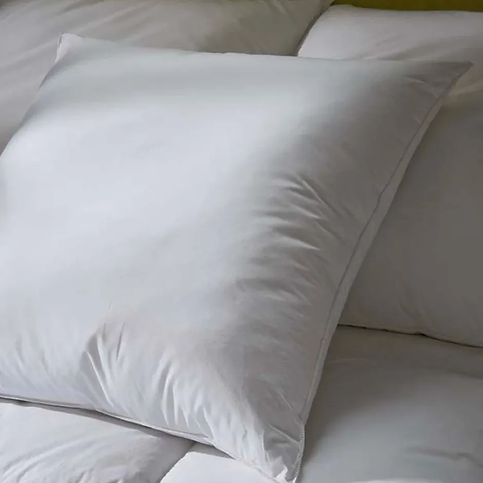 Bellecour Lot de 2 oreillers Luxotel 60x60 cm Fibres creuses polyester