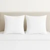 Mortreux Lot De 2 Oreillers Microfibre Moelleux - 60 X 60 - Toutes Saisons - 37203