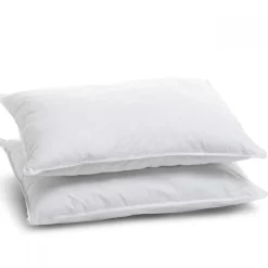 Bleu Calin Lot de 2 Oreillers Mémoire de Forme Mixte ANTI-ACARIENS 50x70cm