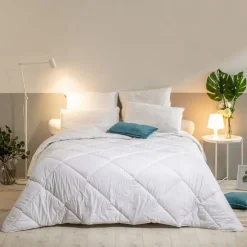 Bleu Calin Lot de 2 Oreillers Mémoire de Forme Mixte ANTI-ACARIENS 50x70cm