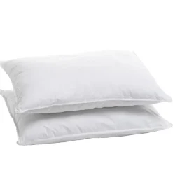 Bleu Calin Lot de 2 Oreillers Mémoire de Forme Mixte 50x70cm