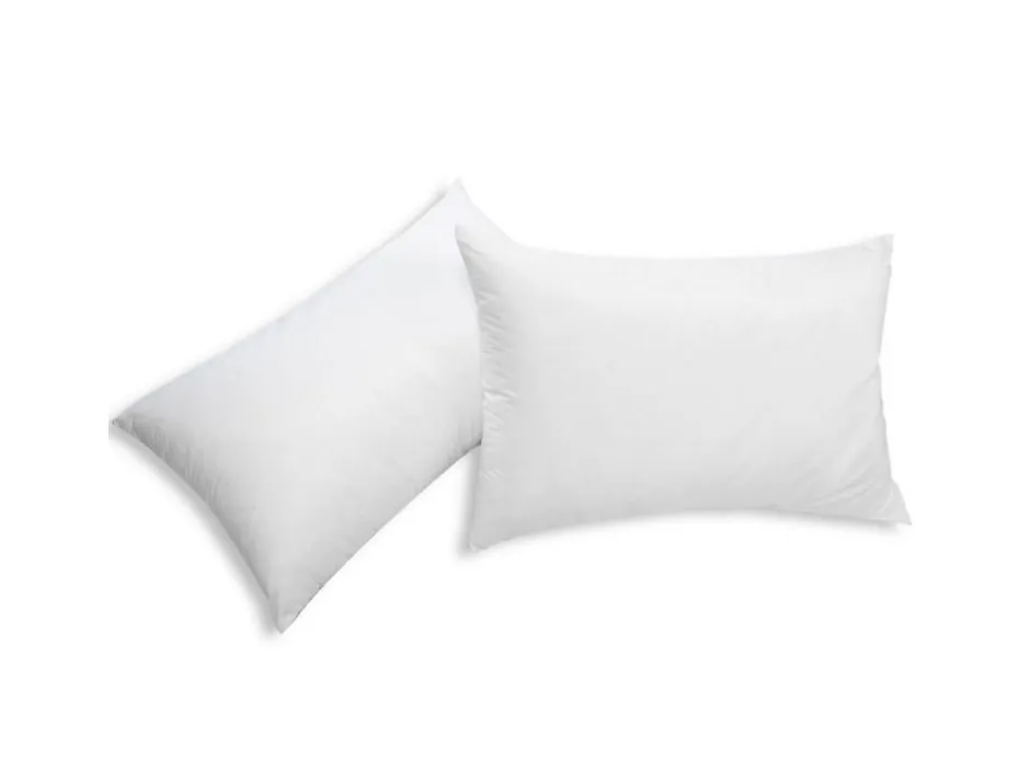 Vente-unique Lot de 2 oreillers recyclés 45 x 70 cm de DREAMEA - Enveloppe 100% microfibre - ROSA