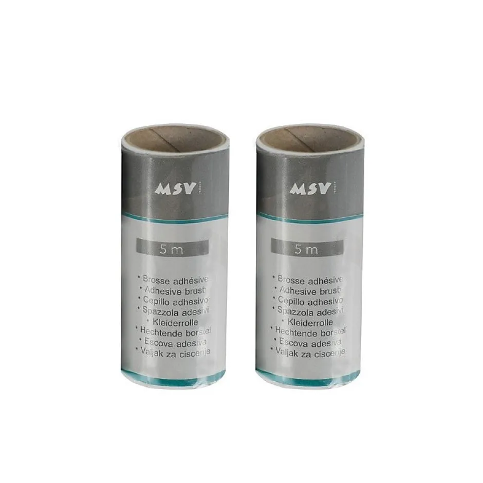 MSV Lot de 2 recharges adhesives 5m Best