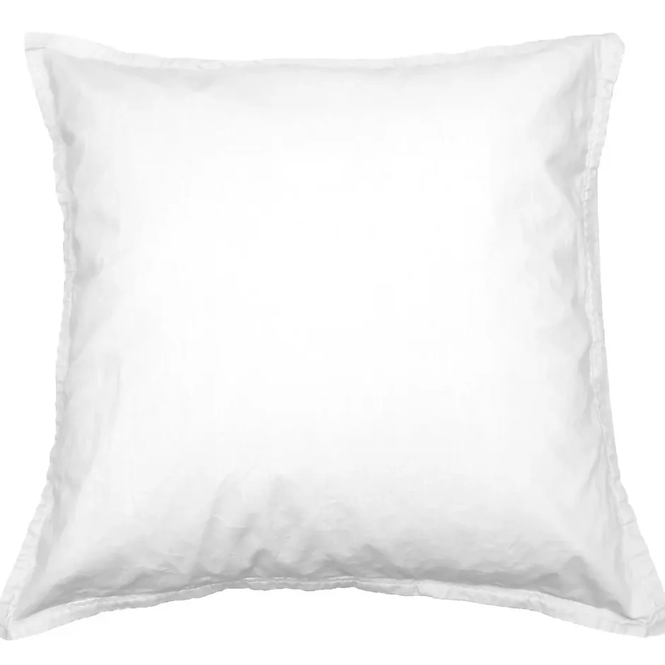Sensei Maison Lot de 2 taies d'oreiller en coton Blanc 65x65 cm STUDIO New