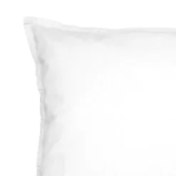 Sensei Maison Lot de 2 taies d'oreiller en coton Blanc 65x65 cm STUDIO New