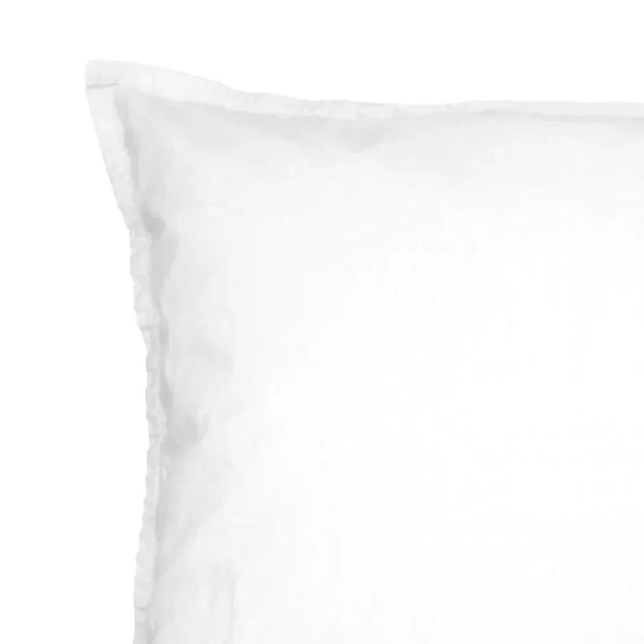 Sensei Maison Lot de 2 taies d'oreiller en coton Blanc 65x65 cm STUDIO New