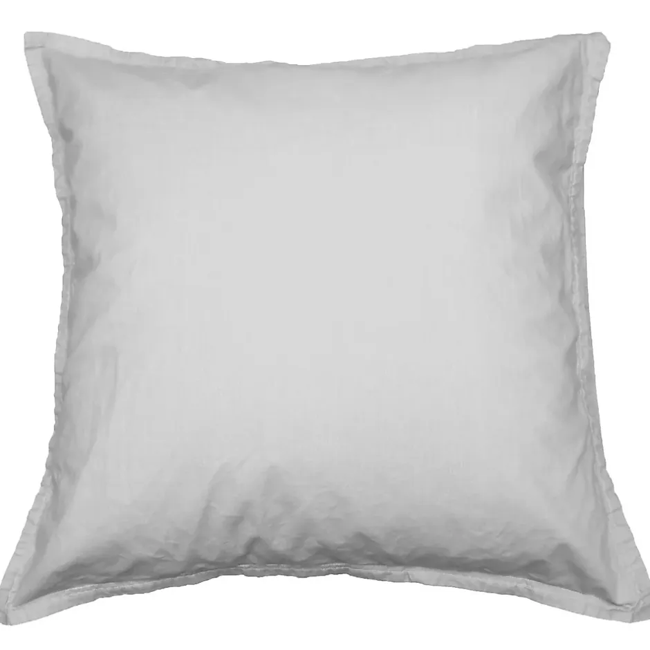 Sensei Maison Lot de 2 taies d'oreiller en coton Gris Perle 65x65 cm STUDIO Hot