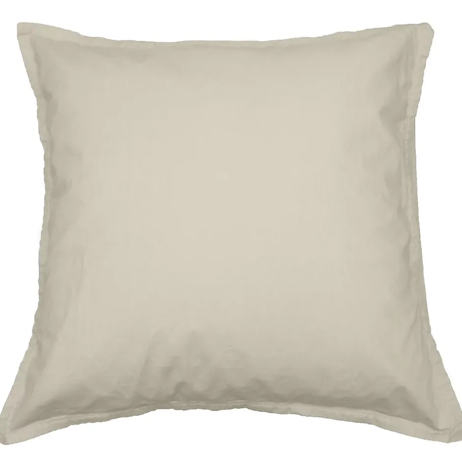 Sensei Maison Lot de 2 taies d'oreiller en flanelle de coton Ficelle 65x65 cm KLAPPEN Clearance