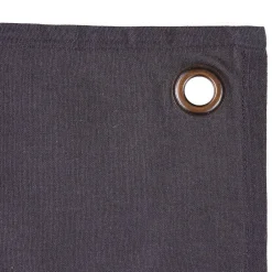 Atmosphera Créateur D'Intérieur Lot de 2 torchons imprimés - coton - gris foncé - 45x70 cm - Atmosphera Outlet
