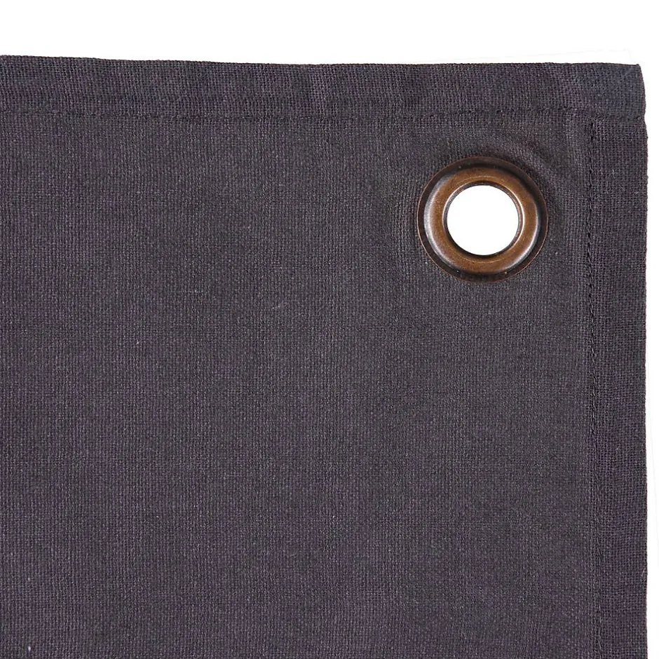 Atmosphera Créateur D'Intérieur Lot de 2 torchons imprimés - coton - gris foncé - 45x70 cm - Atmosphera Outlet