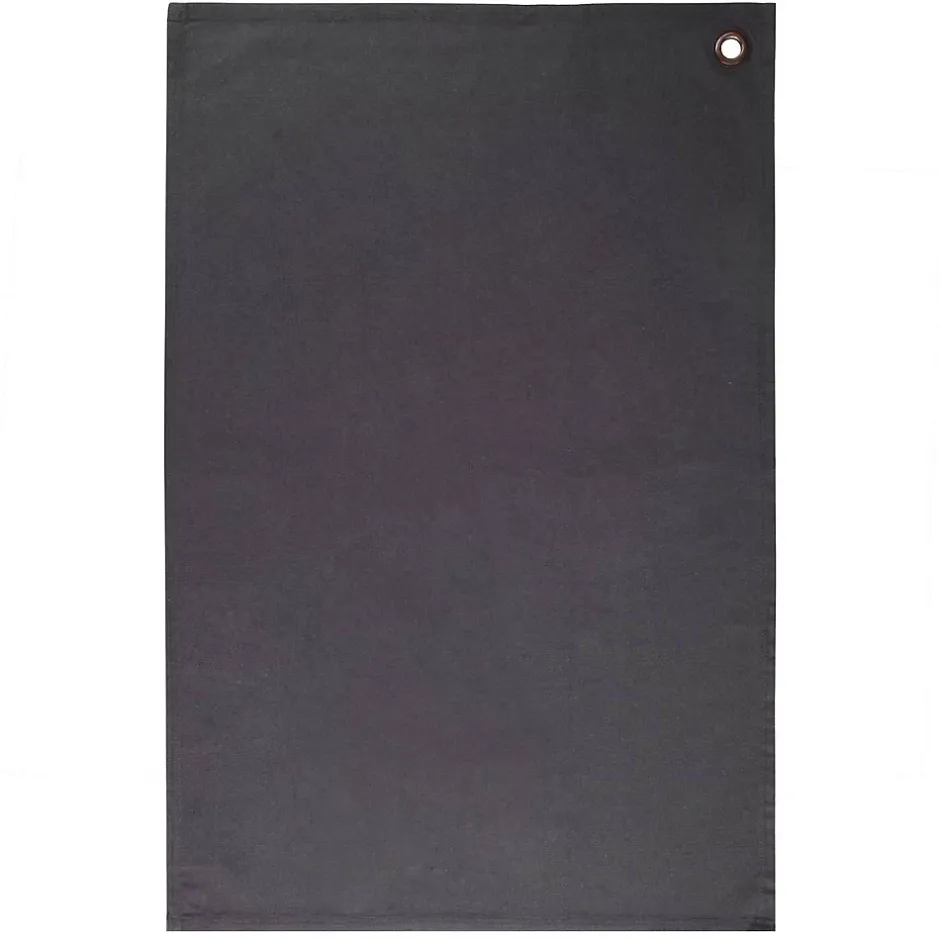 Atmosphera Créateur D'Intérieur Lot de 2 torchons imprimés - coton - gris foncé - 45x70 cm - Atmosphera Outlet
