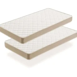 Moonia Lot de deux matelas enfant - 80X200 -