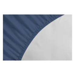 Lovely Home Drap housse - 140 x 190 + 30 cm - 100% coton - Bleu Clearance