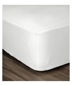 Lovely Home Drap Housse 100% coton 160x200x25 cm blanc Outlet