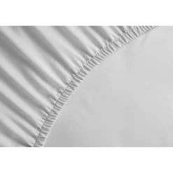 Lovely Home Drap Housse 100% coton 140x190x25 cm blanc Hot