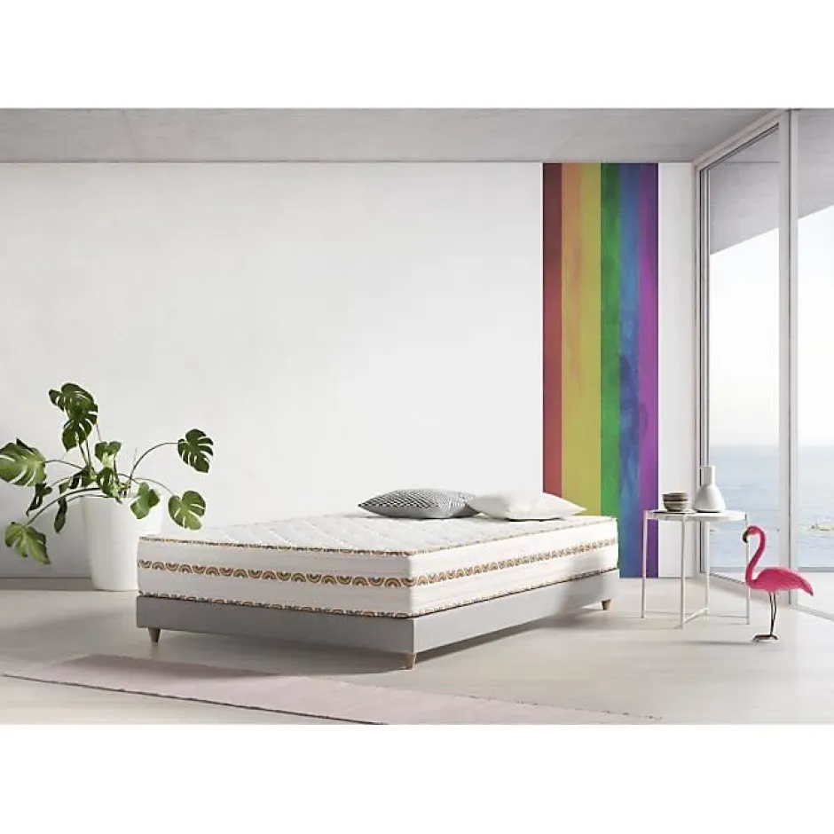 Eccox Luxe World Pride Visco epaisseur 120x180 cm de 29cm +/- 2.