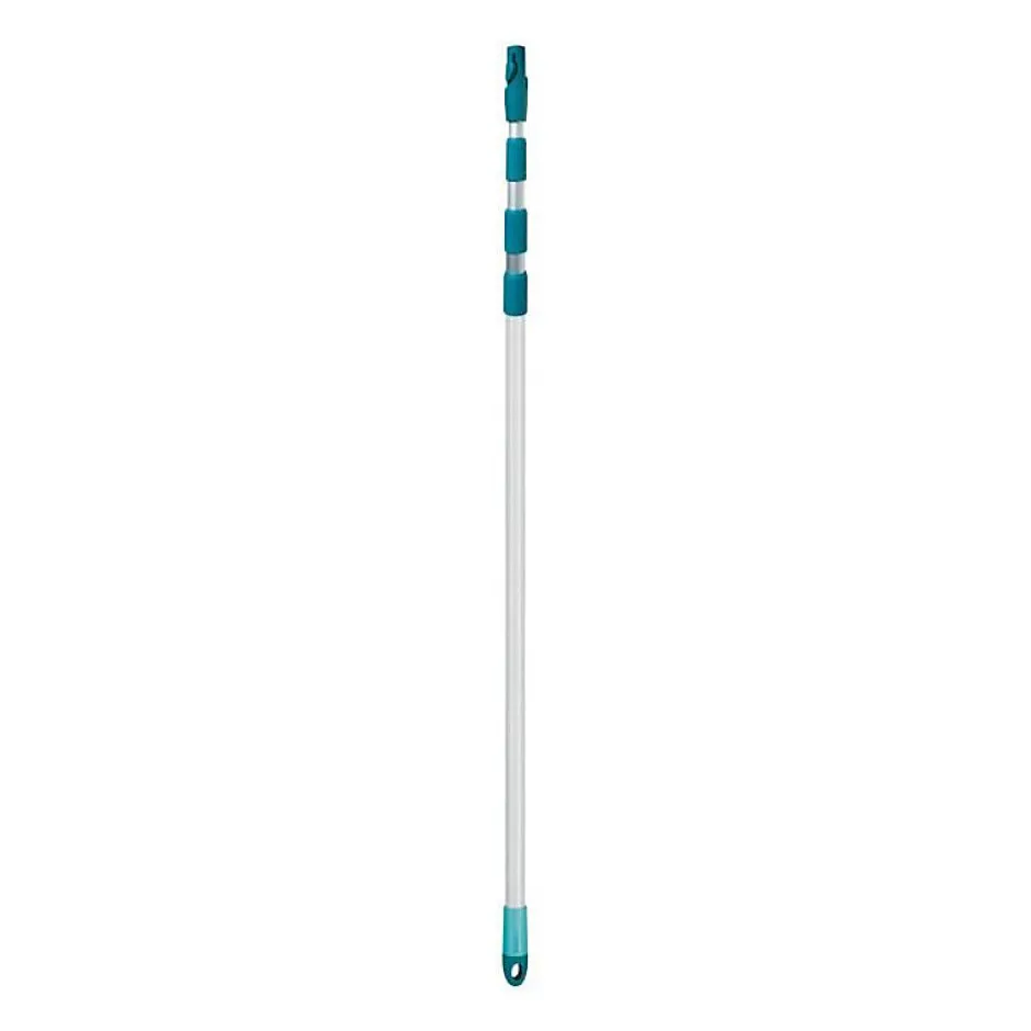 Leifheit Manche Télescopique 145 a 400 cm 41523 , manche a balais réglable et extensible, Click-system , pour nettoyage sols, v Hot