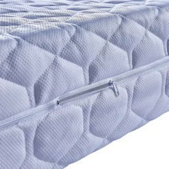 King Of Dreams Matelas 20 cm 180x200 Très Ferme face de contact Mémoire de Forme + embourrage 100 % polesther - Dèhoussable 4 Côtés Lavable 30