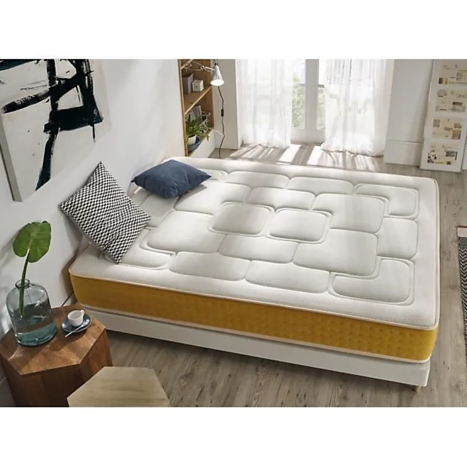 Eccox Matelas - - Luxury Elite GOLD - 100x200 cm - Hauteur 21 cm - Fermeté moyenne-élevée Clearance