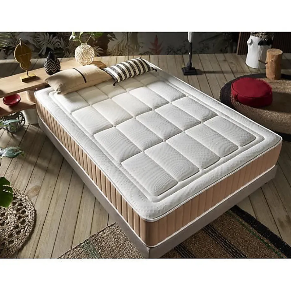 Eccox Matelas - - Visco Serenity - 140x190 cm - Épaisseur 22 cm - Mousse à mémoire de forme Best