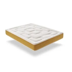 Eccox Matelas - Elite Gold - 150x190 cm - Mousse à Mémoire - Visco Gel - Anti-acarien - 25 cm d'épaisseur
