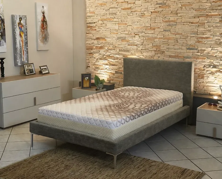 King Of Dreams Matelas - Face ete + ame Mousse rembourrage 100 % polesther - âme 100 % polyuréthane poli lattex Haute resilience Face Hiver Memo Sale