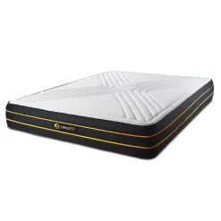 Sleepfit Matelas Mémoire de forme et micro ressorts ensachés - Confort : Equilibré Discount